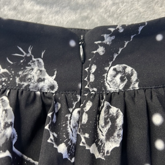 NWOT Blackmilk Seahorse Ghost Yoke Midi Skirt ~ LIMITED Black Size Small - Picture 10 of 12